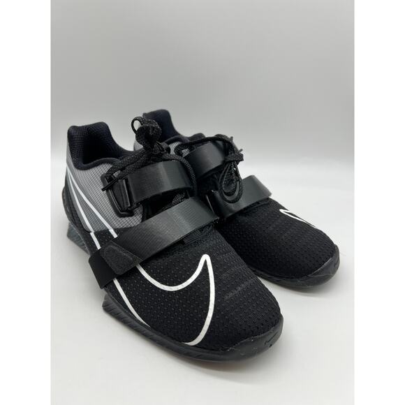 Nike Romaleos 4 Black White Men's Size 9 Weightlifting Training CD3463 010 - Picture 11 of 16